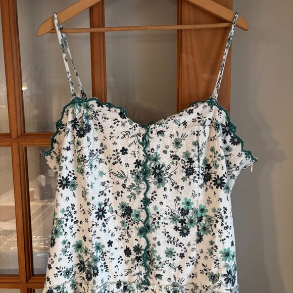 Anthropologie Sleeveless Drop-Waist Midi Dress SZ: XL - Picture 2 of 16